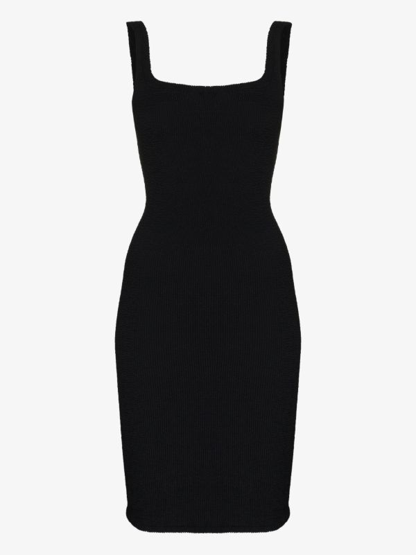 browns Hunza G crinkle mini dress | Browns Day Dresses