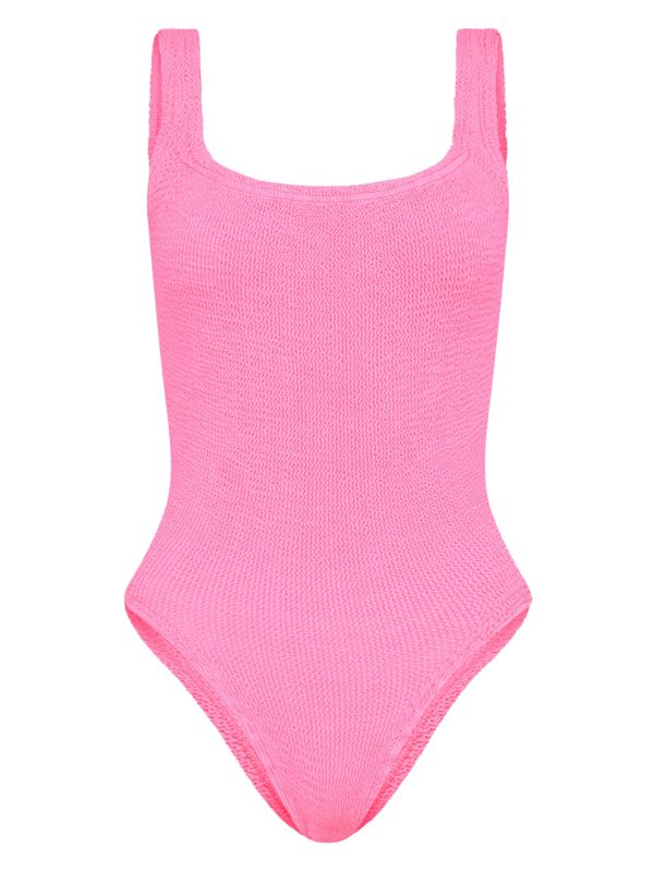 browns Hunza G Crinkle Square Neck Swimsuit | Browns One-Pieces