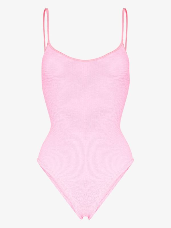 browns Hunza G Pamela Crinkled Swimsuit | Browns One-Pieces