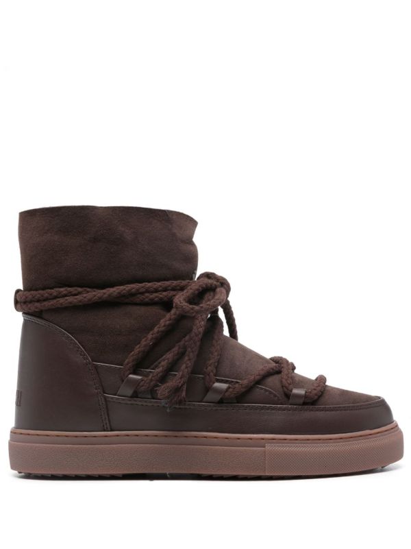 browns Inuikii Brown Suede Ankle Boots | Browns Boots