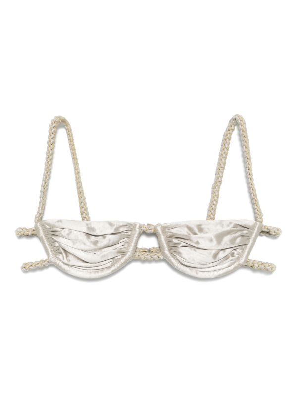 browns Isa Boulder Double-Chain Bikini Top | Browns Bikinis