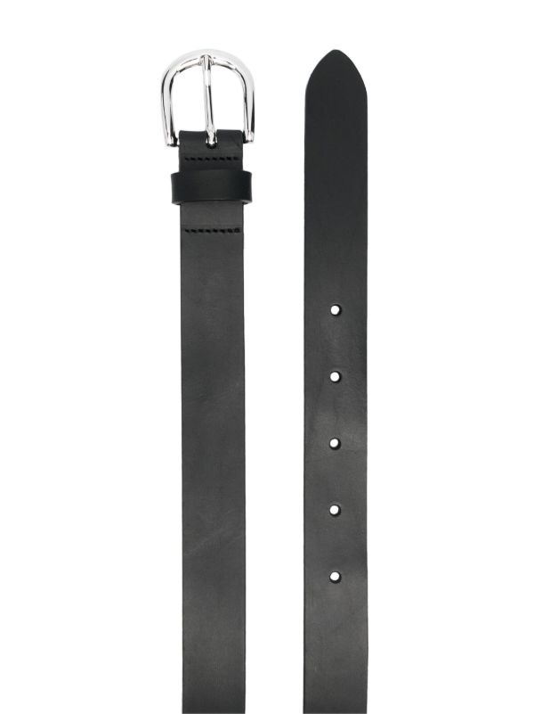 Browns ISABEL MARANT Black Zap Leather Belt | Browns Belts