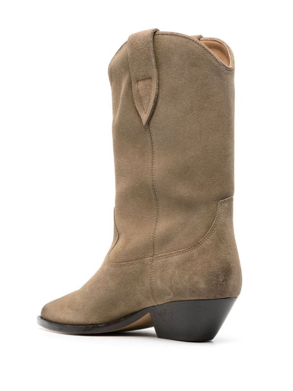 Browns ISABEL MARANT Brown Duerto Suede Ankle Boots | Browns Boots