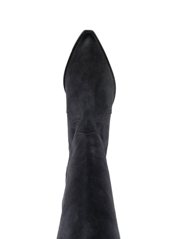 Browns ISABEL MARANT Denvee 50mm Suede Knee-high Boots | Browns Boots