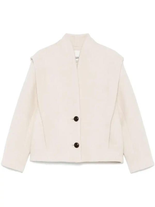 browns ISABEL MARANT Dyogo jacket | Browns Single Breasted Coats