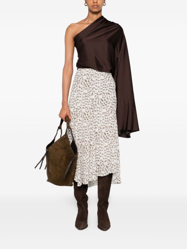 Browns ISABEL MARANT Hortensia Midi Skirt | Browns A-Line Skirts