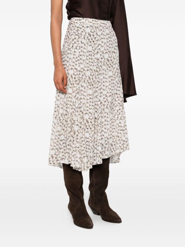 Browns ISABEL MARANT Hortensia Midi Skirt | Browns A-Line Skirts