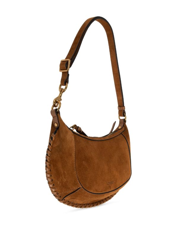 Browns ISABEL MARANT Oskan Moon Suede Shoulder Bag | Browns Shoulder Bags