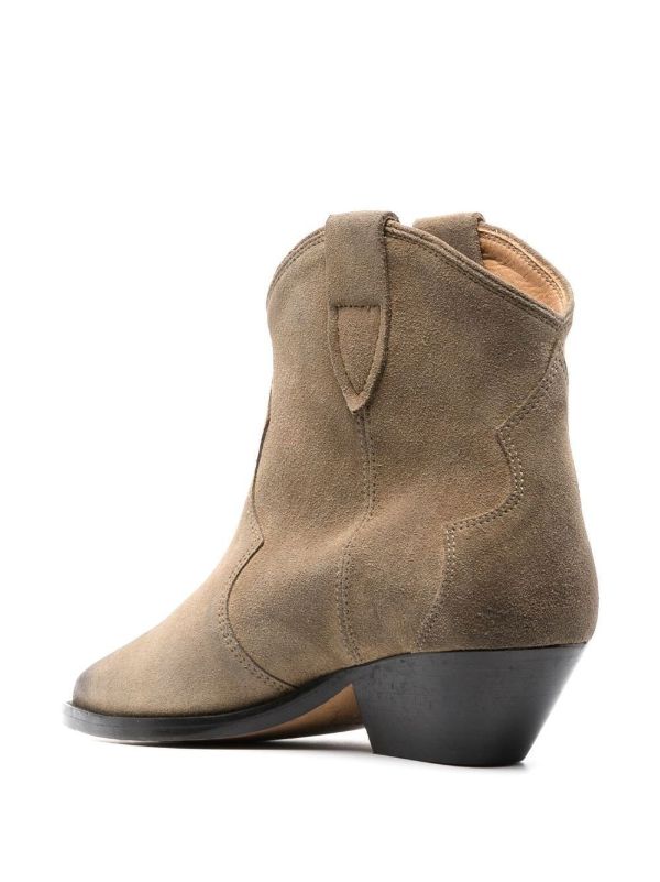 Browns ISABEL MARANT Suede 45mm Ankle Boots | Browns Boots