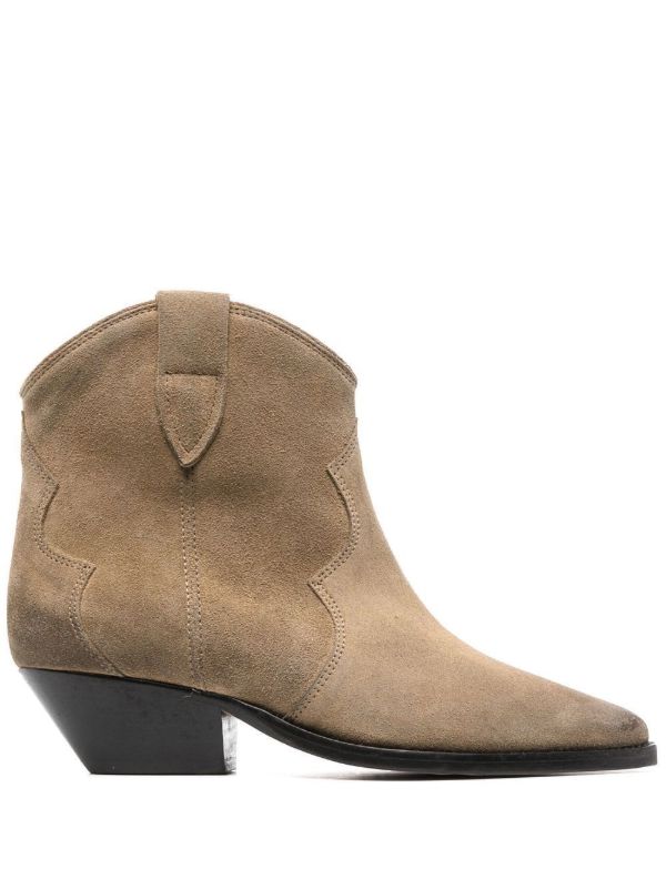 browns ISABEL MARANT suede 45mm ankle boots | Browns Boots