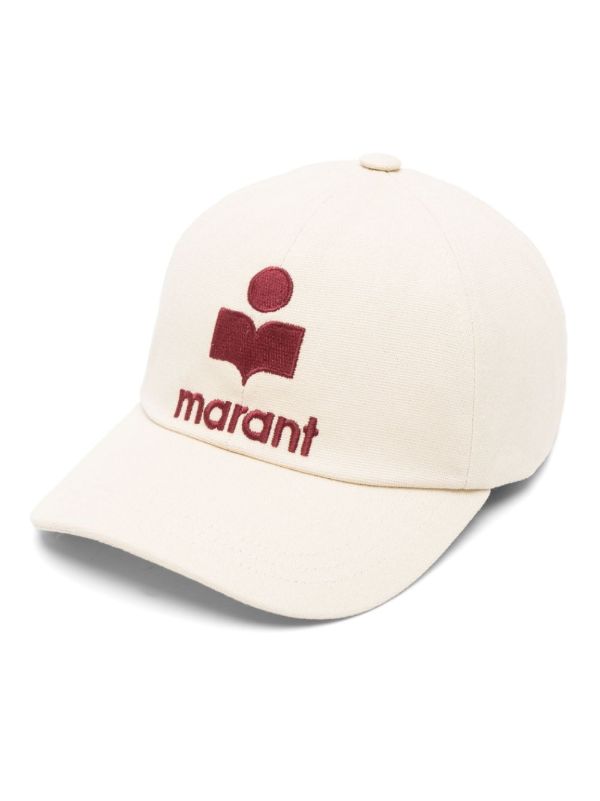 browns ISABEL MARANT Tyron logo-embroidered baseball cap | Browns Hats