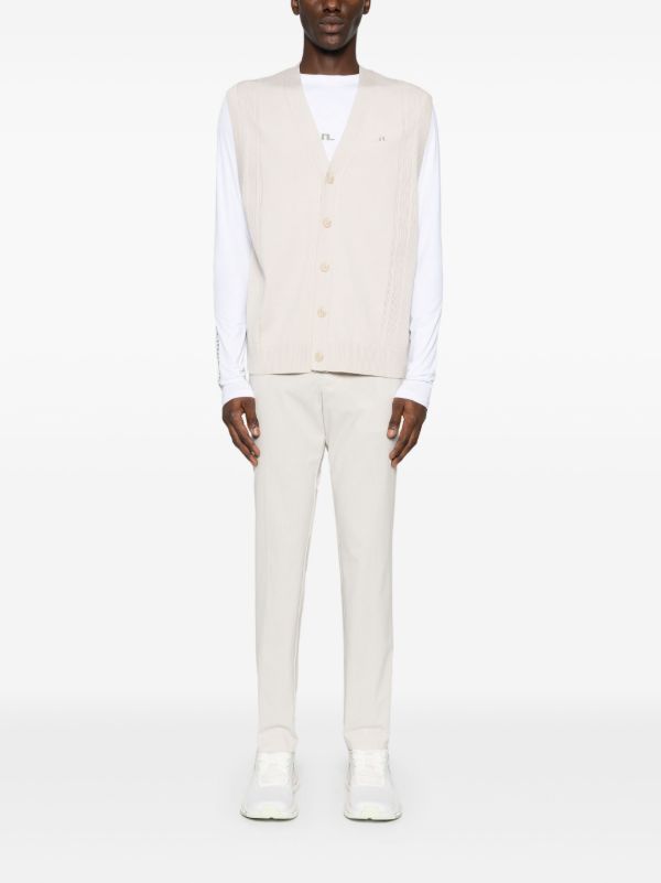 Browns J.Lindeberg Markus Knitted Vest | Browns Cardigans