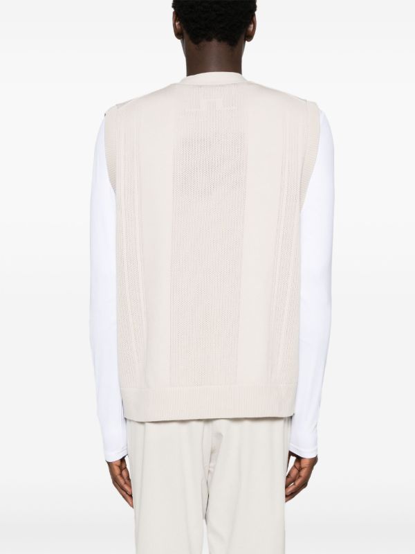 Browns J.Lindeberg Markus Knitted Vest | Browns Cardigans