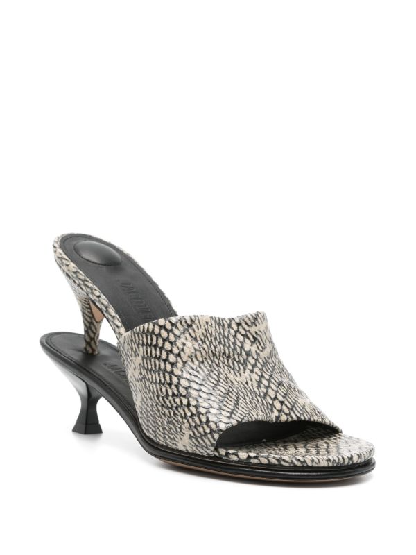 Browns Jacquemus 110mm Les Doubles Hi Mules | Browns Mules