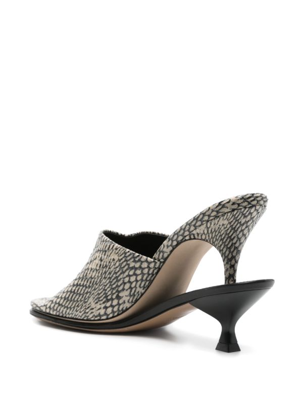 Browns Jacquemus 110mm Les Doubles Hi Mules | Browns Mules