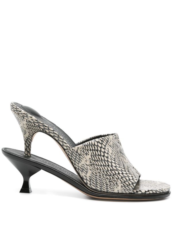 browns Jacquemus 110mm Les Doubles Hi mules | Browns Mules