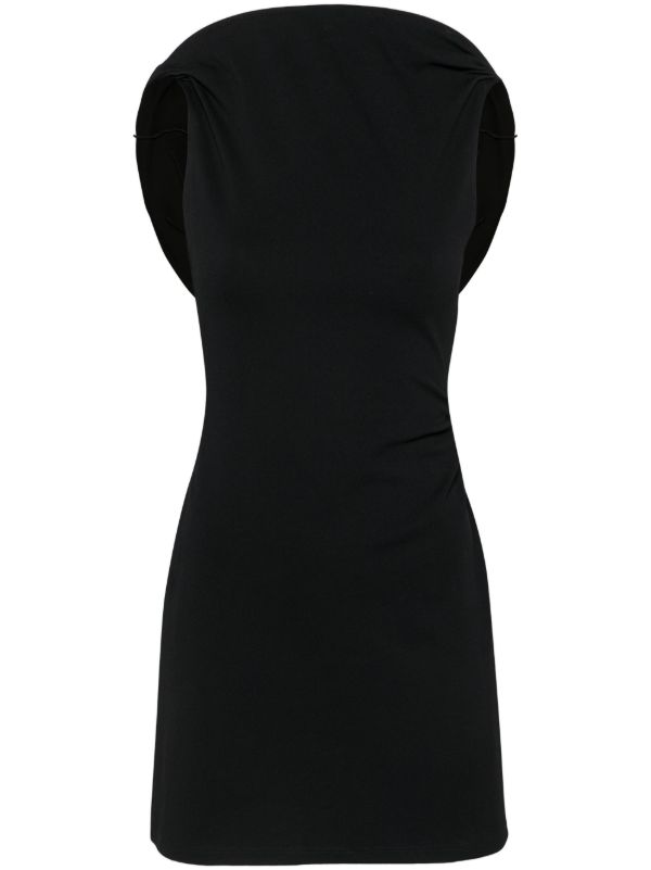 browns Jacquemus Black Bordo Mini Dress | Browns Cocktail & Party Dresses