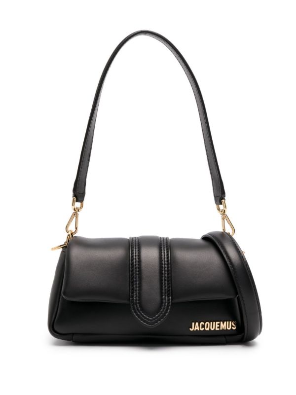 browns Jacquemus Black Le Bambimou Leather Shoulder Bag | Browns Shoulder Bags