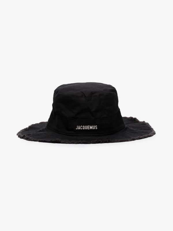 browns Jacquemus black Le bob Artichaut bucket hat | Browns Hats