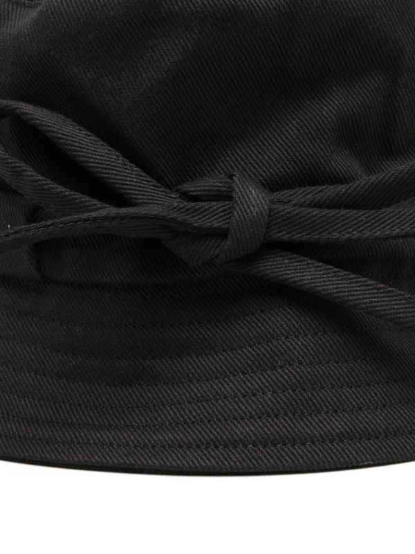 Browns Jacquemus Black Le Bob Gadjo Bucket Hat | Browns Hats