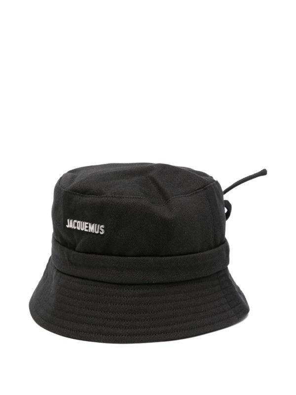 browns Jacquemus black Le Bob Gadjo bucket hat | Browns Hats
