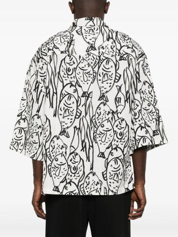 Browns Jacquemus Black Le Chemise Aloe Shirt | Browns Shirts