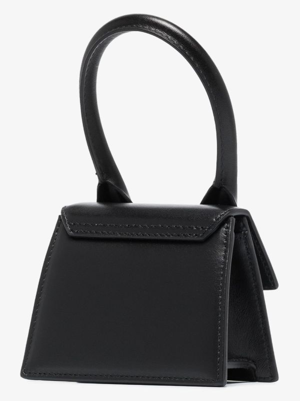 Browns Jacquemus Black Le Chiquito Leather Mini Bag | Browns Top Handle Bags