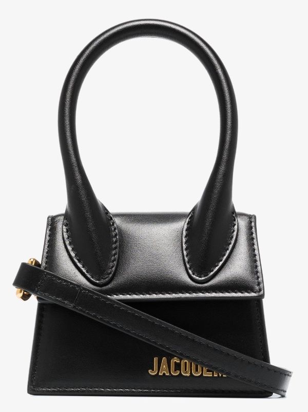 Browns Jacquemus Black Le Chiquito Leather Mini Bag | Browns Top Handle Bags