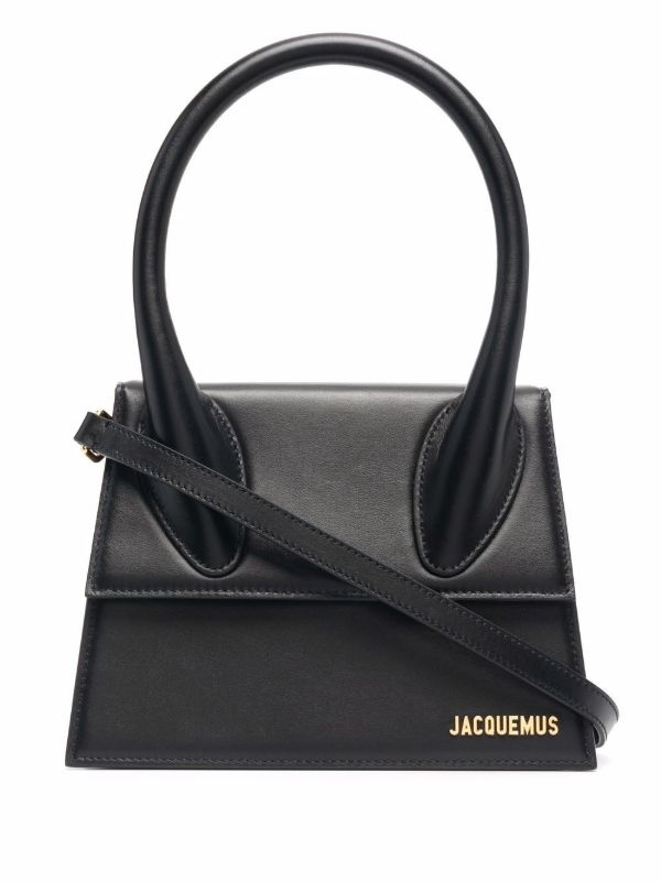 browns Jacquemus Black Le Grand Chiquito Top Handle Bag | Browns Top Handle Bags