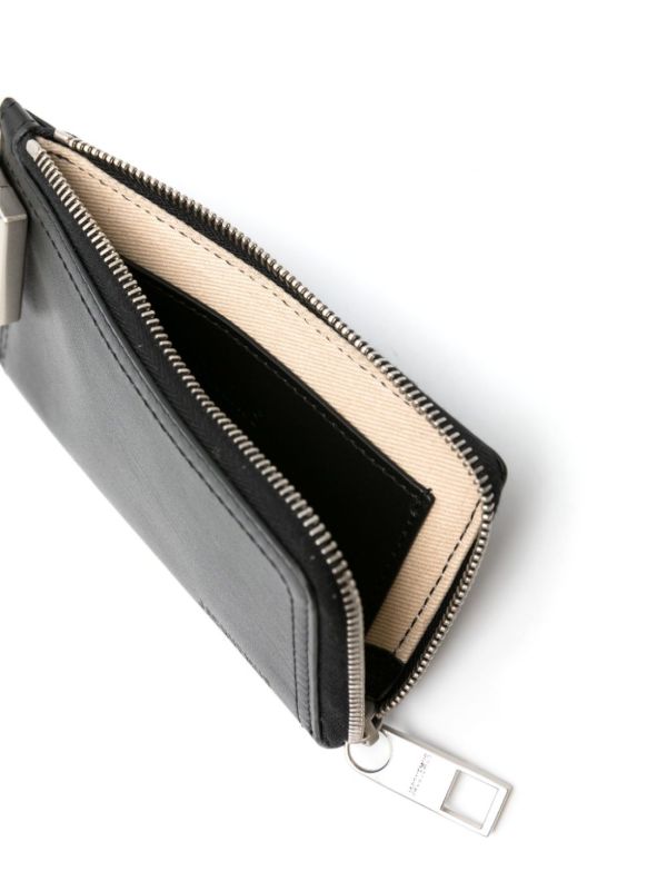 Browns Jacquemus Black Le Porte-Zippé Cuerda Leather Wallet | Browns Wallets & Cardholders