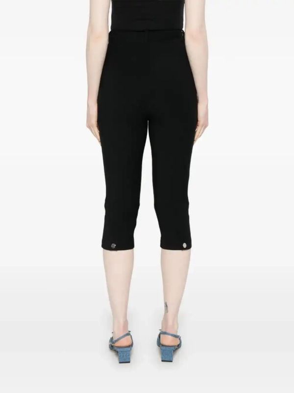 Browns Jacquemus Black The Capri Trousers | Browns Cropped Pants