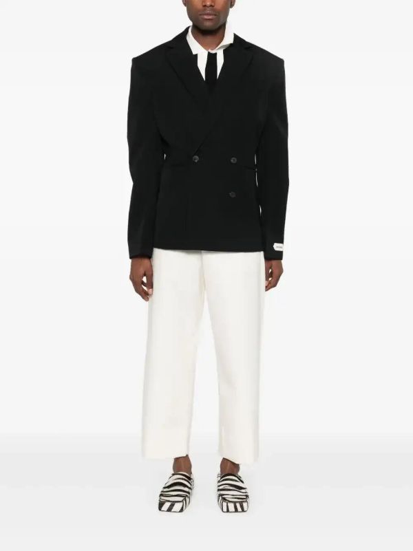 Browns Jacquemus Black The Fernando Jacket | Browns Blazers