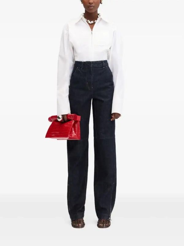Browns Jacquemus De-Nîmes Jeans | Browns Straight-Leg Jeans