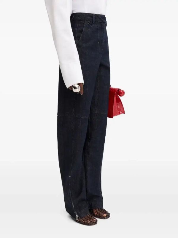 Browns Jacquemus De-Nîmes Jeans | Browns Straight-Leg Jeans