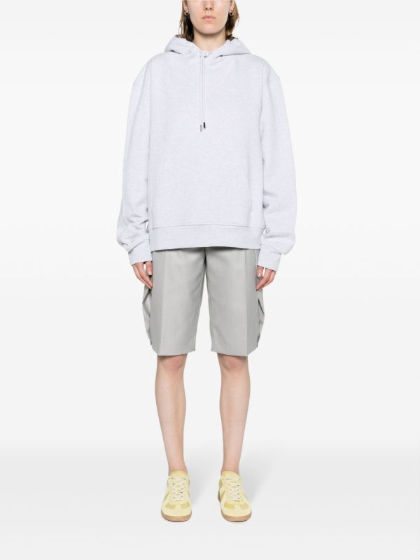 Browns Jacquemus Grey Le Sweatshirt Brodé Hoodie | Browns Hoodies