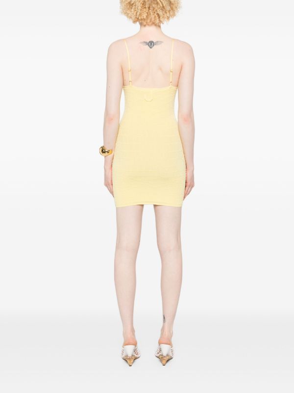 Browns Jacquemus La Mini Robe Scala Dress | Browns Cocktail & Party Dresses