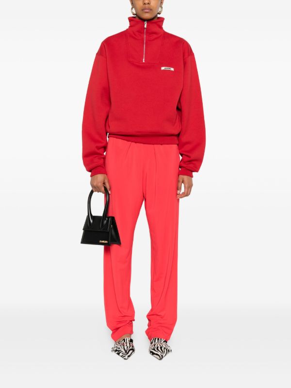 Browns Jacquemus Le Camionneur Gros Grain Sweatshirt | Browns Sweaters