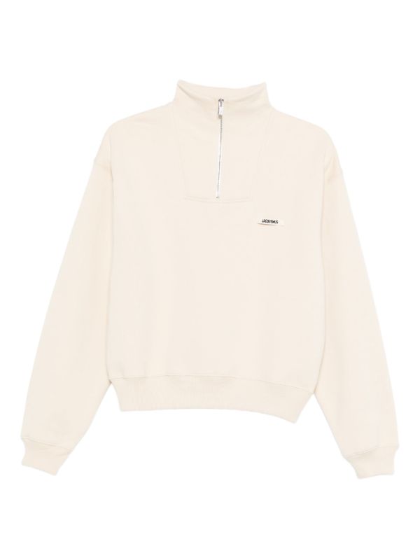 browns Jacquemus Le Camionneur Gros Grain sweatshirt | Browns Sweaters