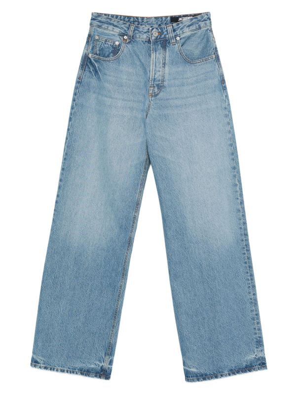 browns Jacquemus Le Nîmes jeans | Browns Wide-Leg Jeans
