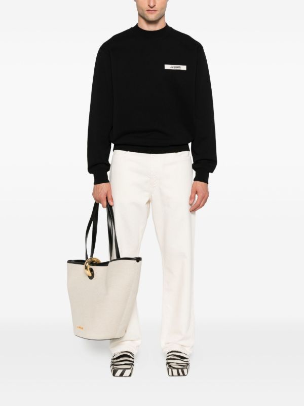 Browns Jacquemus Le Sweatshirt Gros Grain Sweatshirt | Browns Sweaters