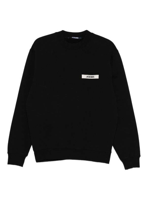 browns Jacquemus Le Sweatshirt Gros Grain sweatshirt | Browns Sweaters