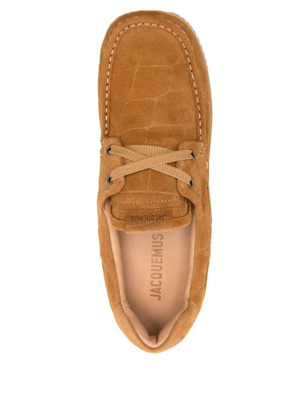 Browns Jacquemus Les Batto Boat Shoes | Browns Brogues & Oxfords
