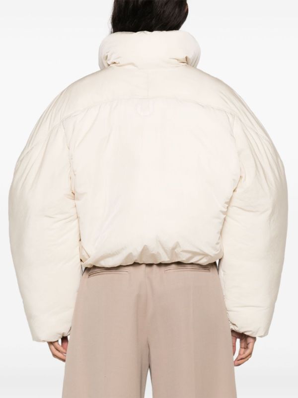 Browns Jacquemus Neutral La Doudoune Courte Caraco Jacket | Browns Down Jackets
