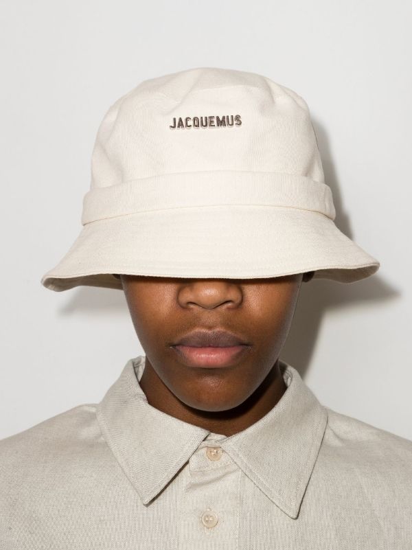 Browns Jacquemus Neutral Le Bob Gadjo Bucket Hat | Browns Hats