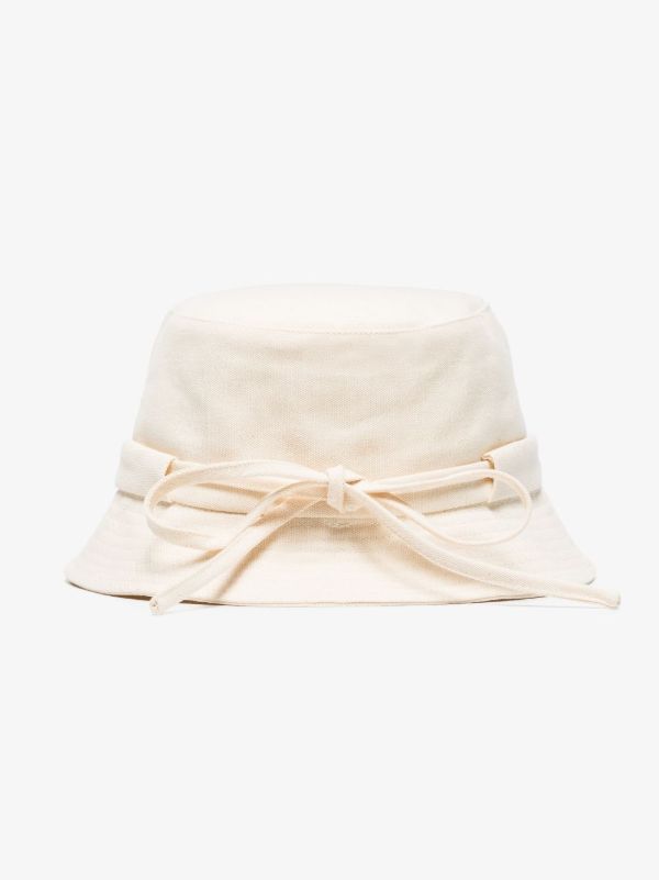 Browns Jacquemus Neutral Le Bob Gadjo Bucket Hat | Browns Hats