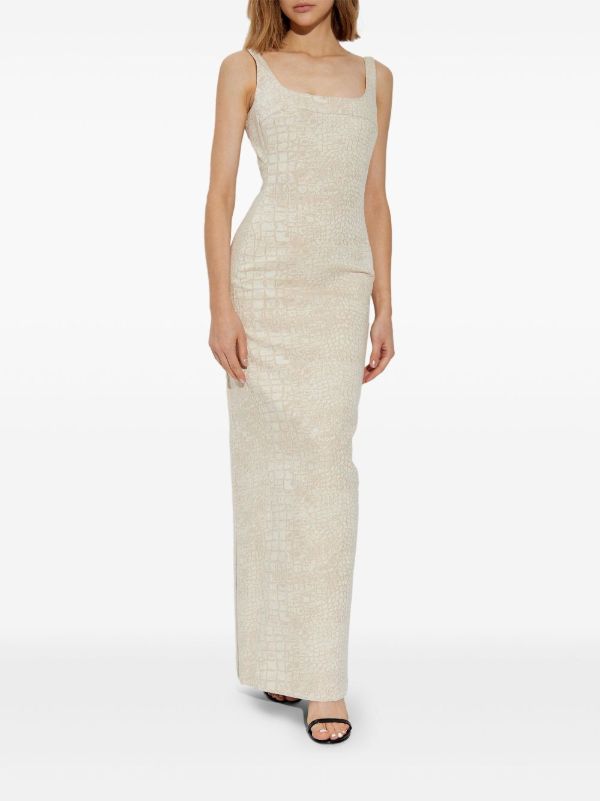 Browns Jacquemus Neutrals Spoglio Dress | Browns Cocktail & Party Dresses