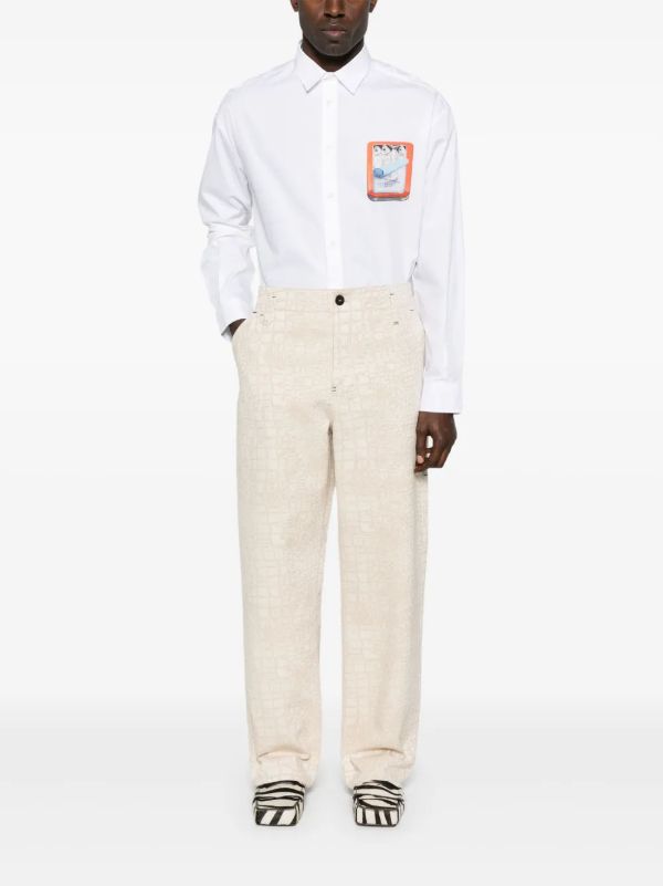 Browns Jacquemus Neutrals The Fernando De-Nîmes Jeans | Browns Regular & Straight-Leg Jeans