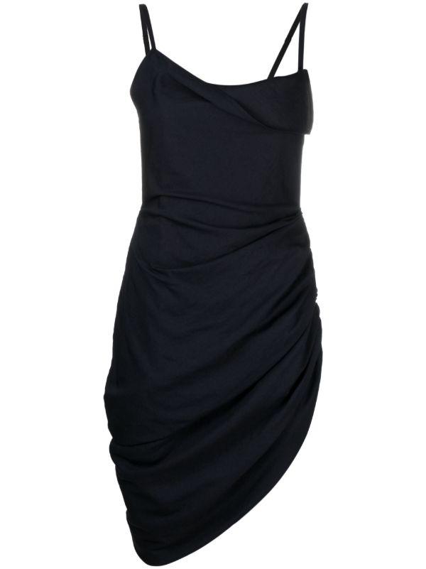 browns Jacquemus Pink La Robe Saudade Mini Dress | Browns Cocktail & Party Dresses