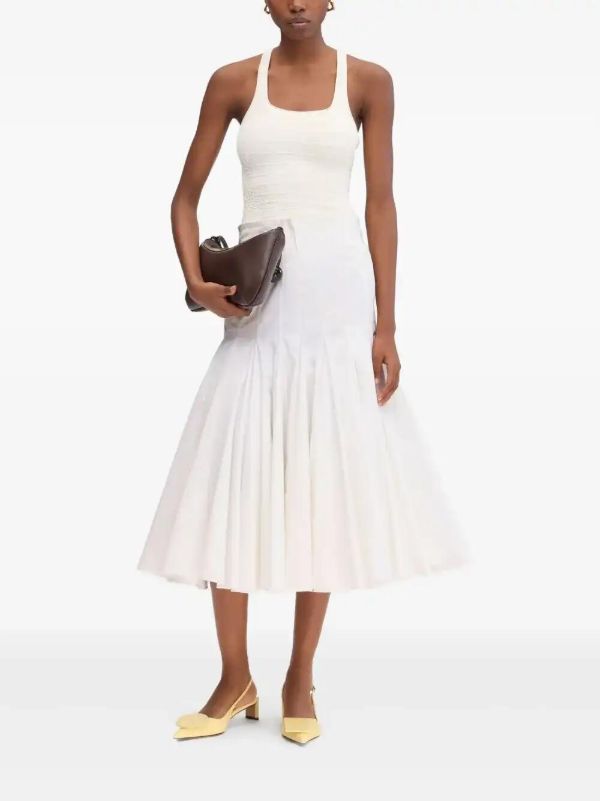 Browns Jacquemus The Agave Skirt | Browns Pleated Skirts