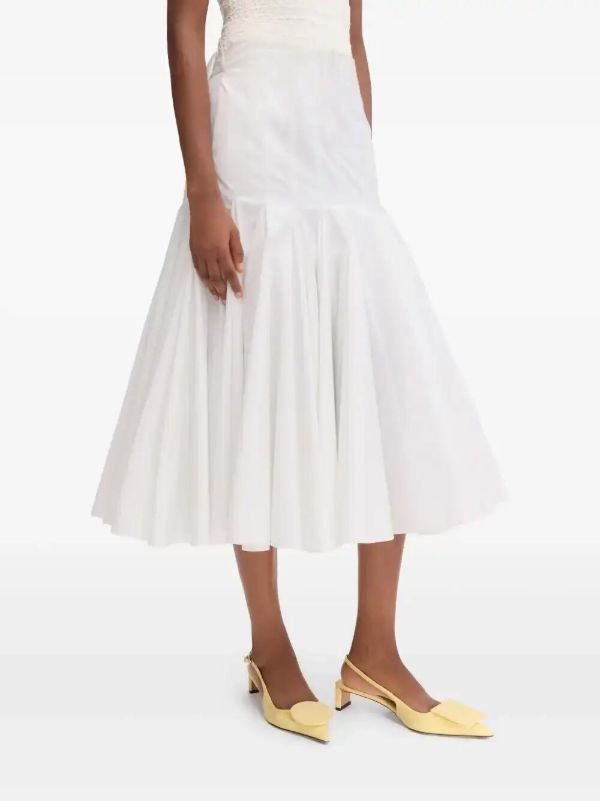 Browns Jacquemus The Agave Skirt | Browns Pleated Skirts